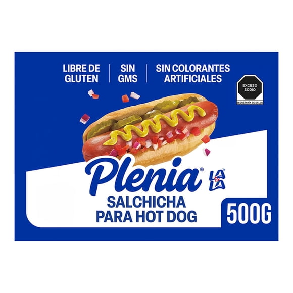 Salchicha de pavo Lala Plenia para hot dog 500 g