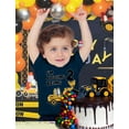 thumbnail image 4 of Construction 2nd Birthday Shirt Boy 2 Year Old Gifts for Boys Bulldozer I'm Digging Being 2 Toddler Kids T-Shirt 4T Heather Navy, 4 of 5