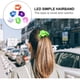 thumbnail image 5 of BRIGHTFUFU 12 piezas LED LED Light Hairsorios Cabello Scrunchies Satin Elastic Bands Cabello, 5 of 8