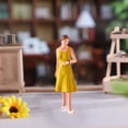 thumbnail image 6 of Kokiya 1/64 Mini People Figurine Model Resin Collectible Character Model Sand Table female, 6 of 9