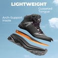 thumbnail image 4 of NORTIV 8 Women's Hiking Boots Waterproof Lightweight Outdoor Trekking Comfortable Non-Slip Backpacking Camping Ankle Boot Hollow, 4 of 7