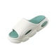 thumbnail image 4 of Zapatillas de EVA para hombre, zapatillas de baño de ducha, suela gruesa suave, zapatos informales de verano, buena amortiguación a prueba de golpes, Blanco 42 a 43 Salvador Dali Zapatillas de estar por casa, 4 of 9
