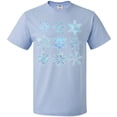 thumbnail image 3 of Inktastic Winter Snowflakes T-Shirt, 3 of 5