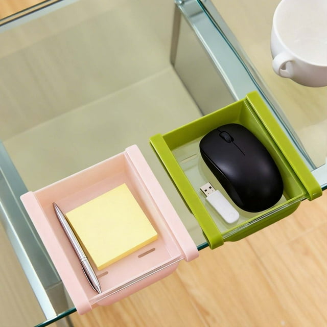 Contenants de Rangement pour l'Organisation de la Cuisine, Tiroir Coulissant pour Réfrigérateur, Organisateur avec Fini Vert Menthe, Étagère de Rangement Coulissante Ajustable pour Améliorer les Étagères à Aliments et Optimiser l'Espace
