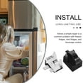 thumbnail image 3 of FRCOLOR 1 Set of Refrigerator Overload Protectors Freezer Compressor Overheat Protector Replacement,1.26"X0.83"X0.59", 3 of 5