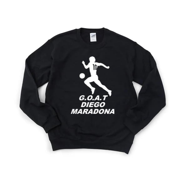 Diego Maradona Greatest Time Argentina Soccer Legend GOAT World Cup Sweatshirt, for men & women, up to size 5XL