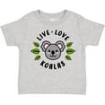 thumbnail image 3 of Inktastic Live Love Koalas Boys or Girls Toddler T-Shirt, 3 of 5