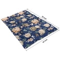 thumbnail image 4 of Fall Pumpkins Leaves Pattern Blanket,Comfortable Soft Lamb Wool Throw Blanket,All Season,Warm Lightweight Blankets for Sofa Bed Couch Living Room Chair,40"x50", 4 of 4