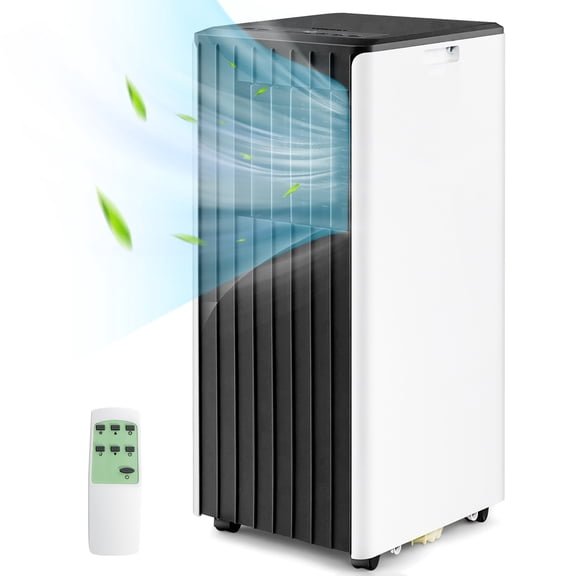Gymax 8000 BTU ASHRAE Portable Air Conditioner 3-in-1 AC Unit w/ Cool Dehum Fan Sleep Mode
