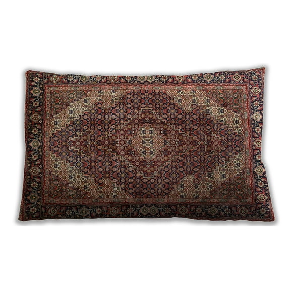 Ahgly Company Indoor Rectangular Traditional Lumbar Throw Pillow, 13 inch by 19 inch