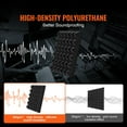 thumbnail image 5 of KFFKFF Sound Absorbing Foam Squares, Set of 36, Measuring 12 x 12 x 2 inches, Pyramid Shaped, Soundproofing Wall Panels, Acoustic Dampening Panels for Studio Walls and Ceilings, Black, 5 of 8