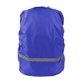 thumbnail image 3 of Eigraketly Chubasquero ligero reflectante de alta calificación, impermeable, Poncho de lluvia, bolso de hombro ultraligero, impermeable Mochilas de mochilero azul XS Eigraketly JJ22863-04, 3 of 6
