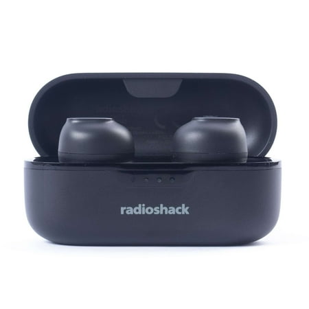 RadioShack True Wireless earbuds 400MAH High Performance IPX5 Black 3304379