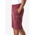 thumbnail image 2 of KingSize Men's Big & Tall Lightweight Jersey Cargo Shorts, 2 of 4