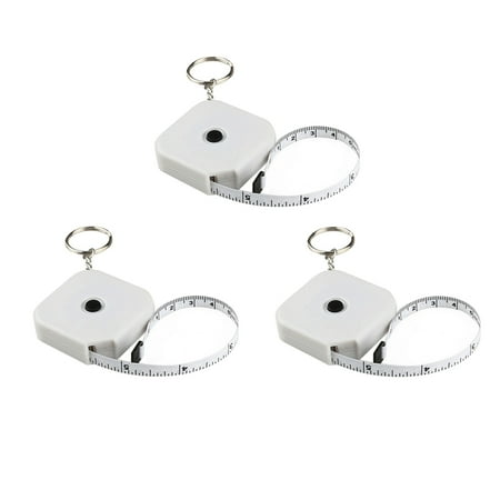 

ifundom 3Pcs Measuring Tape for Body Retractable Measuring Tape Mini Measuring Tape