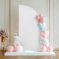 thumbnail image 2 of Garvee Set Of 4 Wedding Arch Cover, Spandex Fitted 2-Sided Backdrop Covers for Arch Stand, Half Moon Shape Arch Backdrop Stands Cover Bridal Shower Decor, 2 of 9