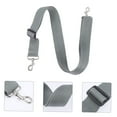 thumbnail image 6 of UPOUART Grey Nylon Drum Strap Belt with Metal Clasps for Easy Carrying and Reliable Instrument Support, 6 of 8
