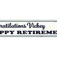 thumbnail image 4 of Elegant Design Happy Retirement Banner Gold Accents Celebration Banner Personalized Event Decoration for Retirement Party Indoor Decoration Office Celebration, 4 of 8