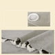 thumbnail image 4 of Manteles Antiflacidos de Bargains Únicos para Cocina y Comedor para Camping y Fiestas 55.12"x55.12" Marrón, 4 of 5