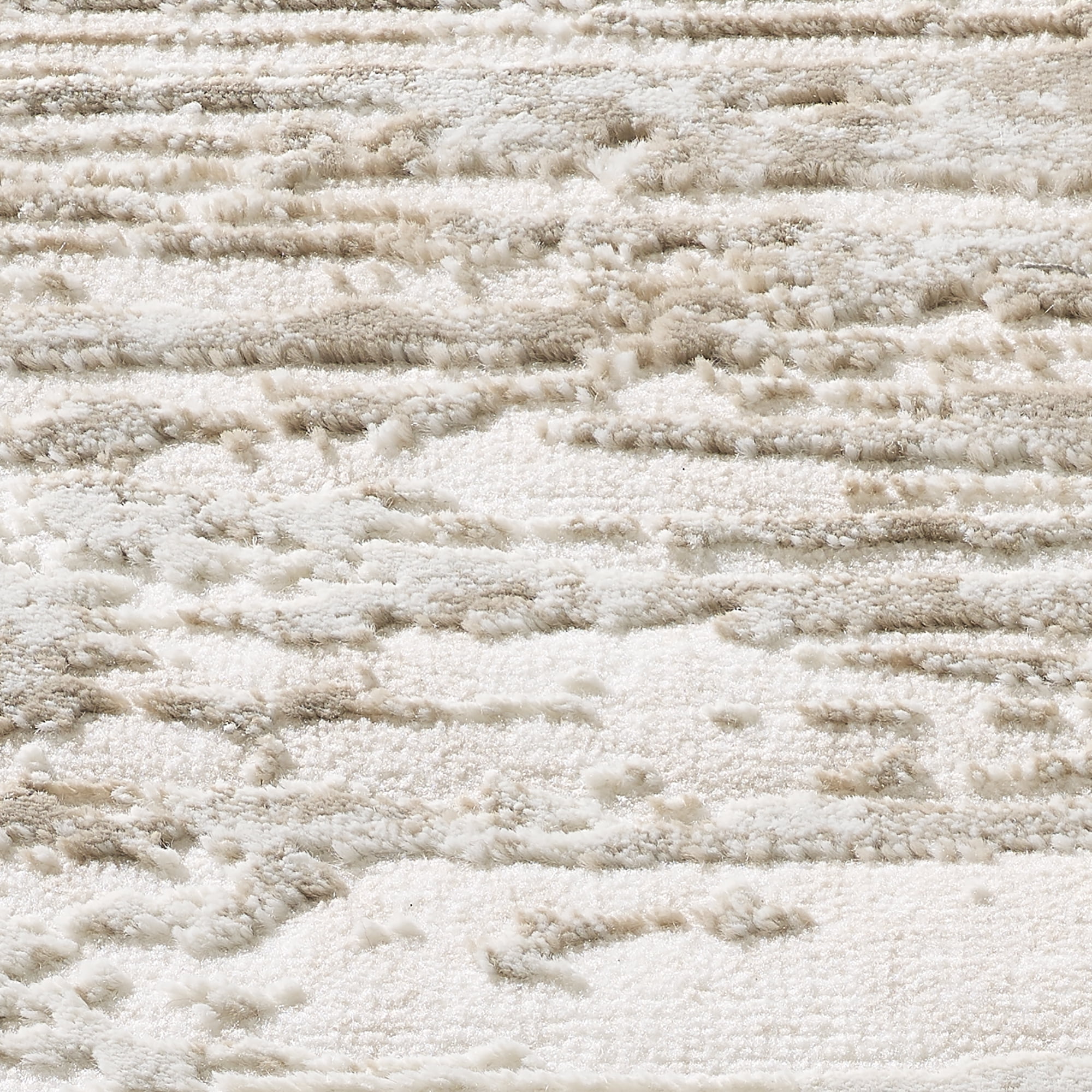 Better Homes & Gardens High Low Modern Ivory Abstract Area Rug,&nbsp;8' x 10'