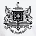 thumbnail image 3 of CafePress - Psi Upsilon Black And White Crest T Shirt - Men's White Classic Cotton T-Shirts, 3 of 4