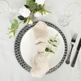 thumbnail image 2 of BalsaCircle 5 Pieces Cream 21" Cheesecloth Gauze Cotton Table Napkins, 2 of 8