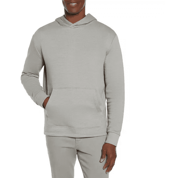 Express Men's Textured Hoodie Drizzle XL