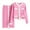 Pink, variant on Yufatyle Womens Fall 2 Piece Outfits Elegant Long Sleeve Knitting Cardigan Button Bodycon Midi Skirt Suit Black Free Size