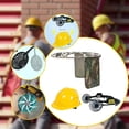 thumbnail image 4 of Ventilador de enfriamiento para casco,Ventilador de enfriamiento para casco compacto de verano,Cascos de seguridad Ventilador Ligero Práctico,Fácil de instalar,portátil y, 4 of 8