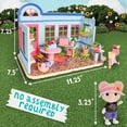 thumbnail image 3 of Honey Bee Acres In Bloom Flower Shop Dollhouse – 59 small accessories, Pretend Set for Kids Ages 3+, 3 of 9