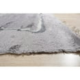 thumbnail image 2 of EORC AK05PL9X12 Hand-Knotted Wool Art Deco Rug, 9' x 12', Purple Area Rug, 2 of 4