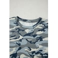 thumbnail image 6 of Men's Green Camouflage Print Crew Neck T-Shirt – Casual Summer Essential for Daily Wear [ZhiHiMeRi] | XL, 6 of 10