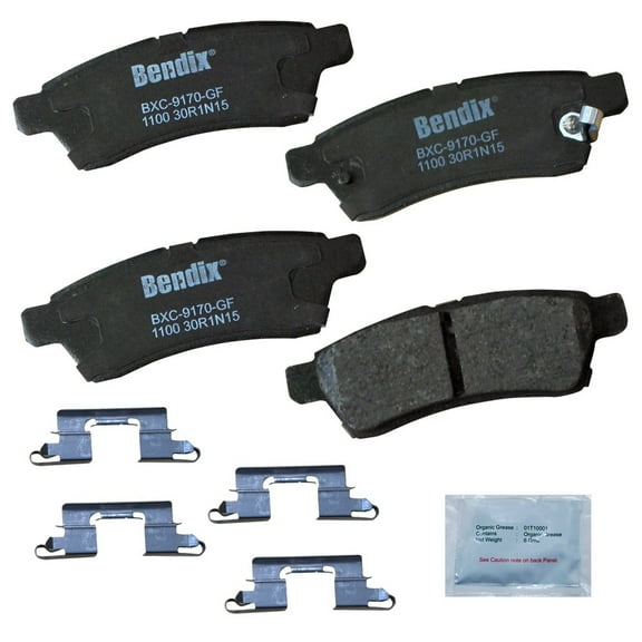 Bendix Brakes Disc Brake Pad Set Fits select: 2005-2019 NISSAN FRONTIER, 2005 NISSAN XTERRA