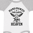 thumbnail image 4 of Inktastic Handpicked for Earth by My Titi in Heaven with Angel Wings Boys or Girls Baby Bodysuit, 4 of 5