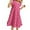 a-Red11234, variant on FINALGANG Girls Kids Polka Dot Dress Short Sleeve Crewneck Elastic Waist Flowy A Line Skirt Casual Everyday Dress For Daily Wear Lovely Dress