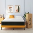 thumbnail image 3 of SVS Queen Size Mattresses 12 inch Adult Hybrid Memory Foam Medium Queen Mattress Pressure Relief, 3 of 8