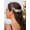 A Silver, variant on Flower Bride Wedding Headpiece Crystal Bridal Hair Accessories Pearl Headband for Women and Girls (B Gold)
