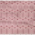 thumbnail image 4 of oneOone Organic Cotton Poplin Twill Fabric Chevron & Triangle Geometric Fabric Prints By Yard 42 Inch Wide, 4 of 4