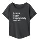 thumbnail image 4 of Camiseta para mujer Yuyangstore Ropa deportiva de recuerdo femenina Manga corta de moda SG, 4 of 8
