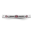 thumbnail image 5 of Pink Tourmaline Sterling Silver Ring, 5 of 5