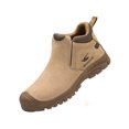 thumbnail image 1 of Crocowalk Womens Safety Boot Slip On Industrial Boots Heavy Duty Work Shoes Comfort Steel Toe Unisex Durable Puncture-proof Sand Color 7, 1 of 9