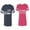 Men Navy / Women Pink, variant on Sand Wishes We finish Each Other Matching Couple Cotton Jerseys (Men Navy / Women Black) (Men S / Women S)