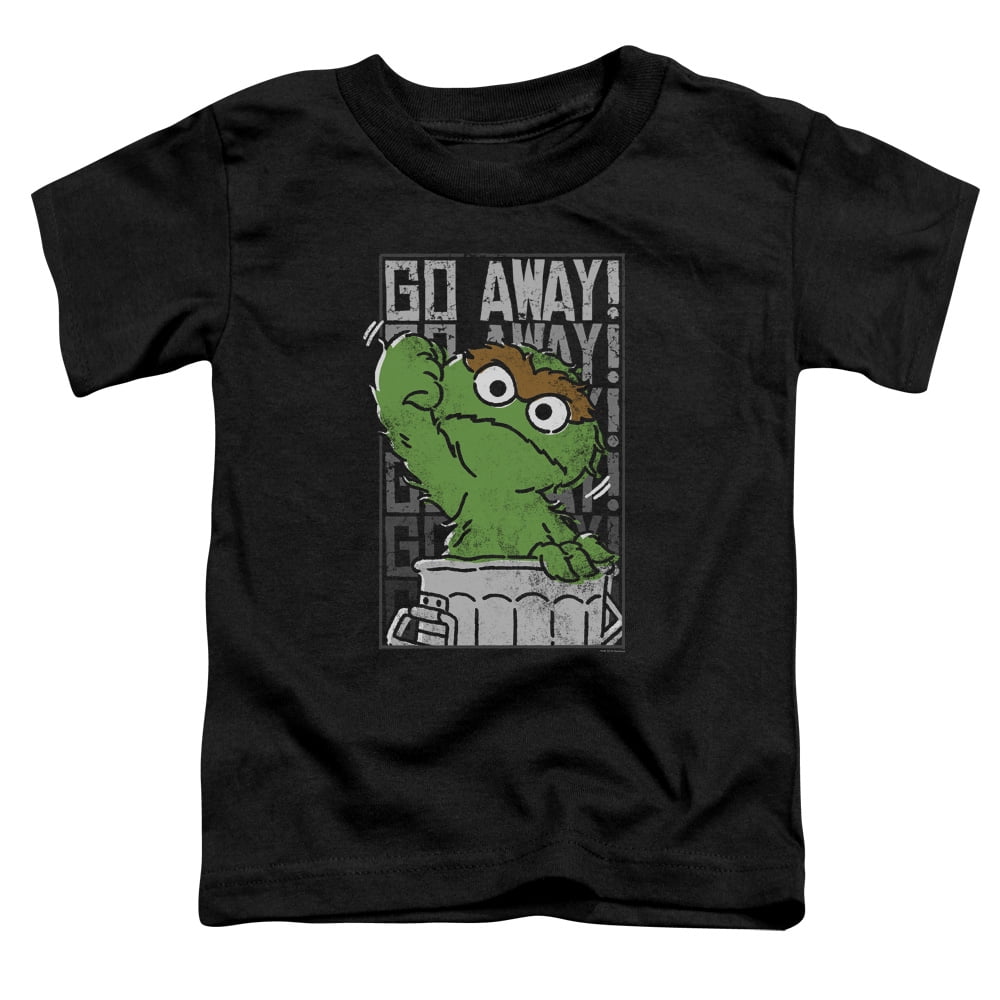 Sesame Street - Go Away - Toddler Short Sleeve Shirt - 2T