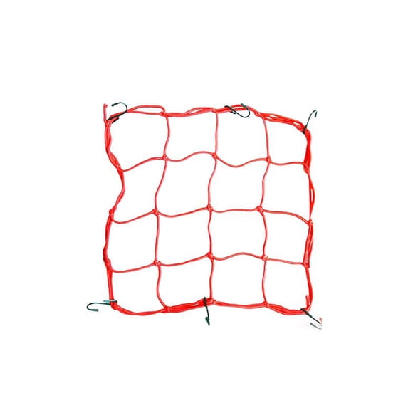 Red Elástica Speravity para Casco de Motocicleta Accesorios 30x30 Rojo