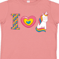 thumbnail image 4 of Inktastic I Love Unicorns Girls Toddler T-Shirt, 4 of 5