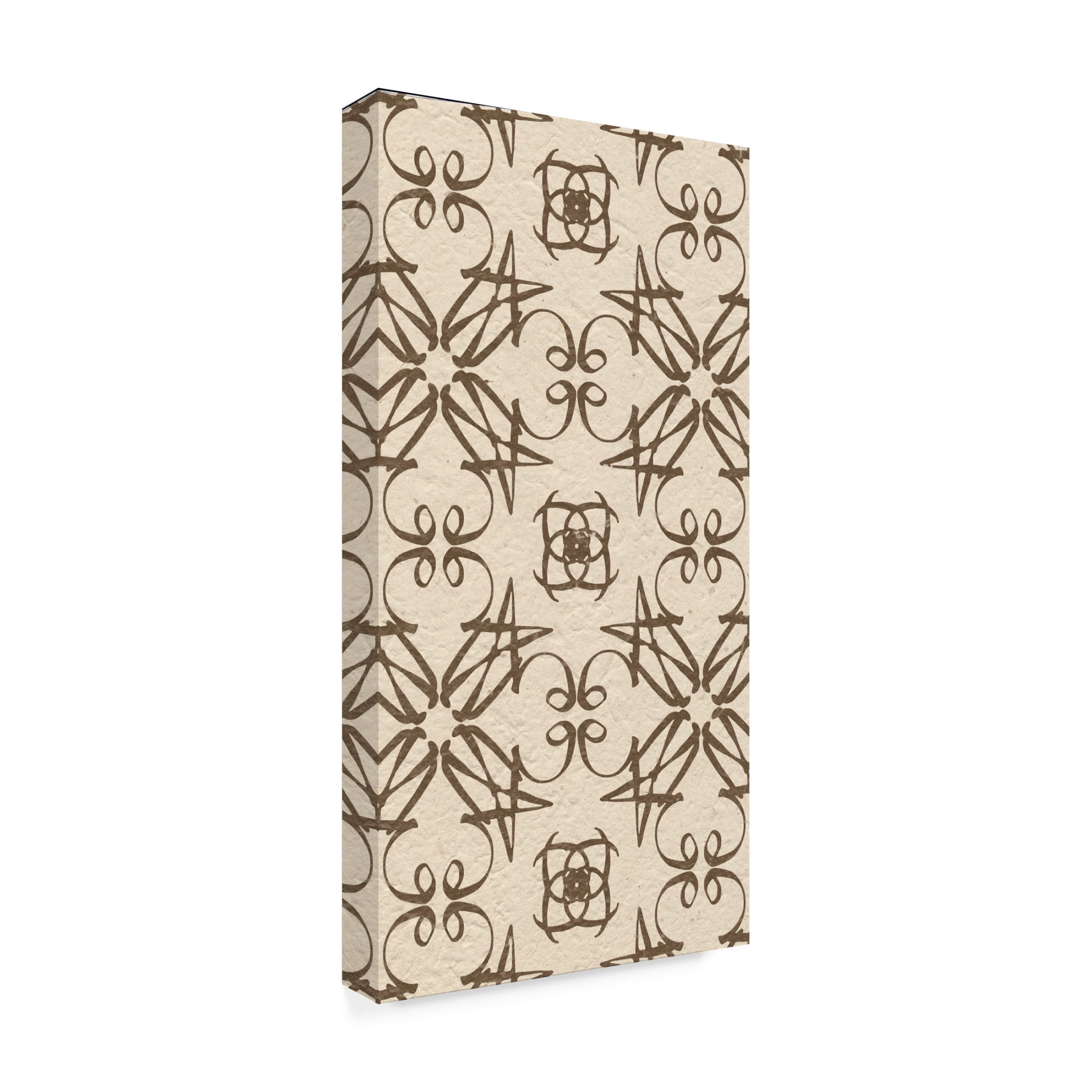 Trademark Fine Art Alonzo Saunders  Motif on Cream XI Canvas Wall Art