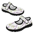 thumbnail image 5 of FUIALDOLG Girls Shoes Non-Slip Sneakers Infant First Walking Toddler Crib Shoes for Baby Girl Loafers Flats Running Shoes Athletic Shoes for School, 5 of 9