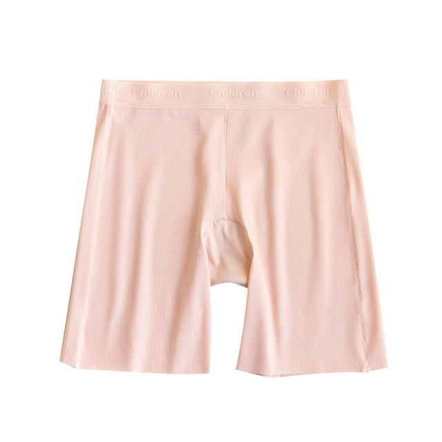 Hinvhai Boxeurs pour Fille Liquidation Shorts Garçon Taille Haute sous-Vêtements Boxeurs Extensibles Rose 4 Ans