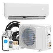 Uforic 12000 BTU Mini Split AC Heat Pump, WiFi, Alexa Compatible, 20 SEER2, Cools 750 Sq.Ft, 115V