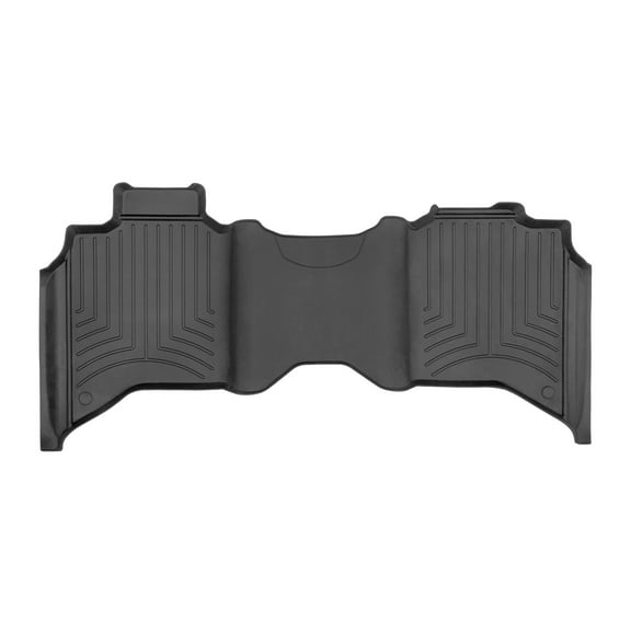 WeatherTech FloorLiner HP Custom Fit Floor Mats compatible with Ram Truck 2500/3500, Ram 2500/3500 - 2nd Row, Black